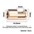 alt="Brass Pinion Gear Reducer/Conversion Sleeve (8mm-5mm) - GPM GPM/MG85" title="Brass Pinion Gear Reducer/Conversion Sleeve (8mm-5mm) - GPM GPM/MG85"